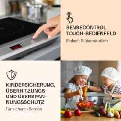 MisterCook Duo Kochplatte Infrarot 3000W 90-650°C Abschalttimer -Deutschland Klarstein Verkaufs-Shop 10033283 de 0004 logo