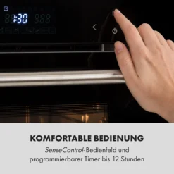 MasterFresh Dampfbackofen 230°C 24l Touch-Bedienfeld Schwarz -Deutschland Klarstein Verkaufs-Shop 10033284 de 0005 logo