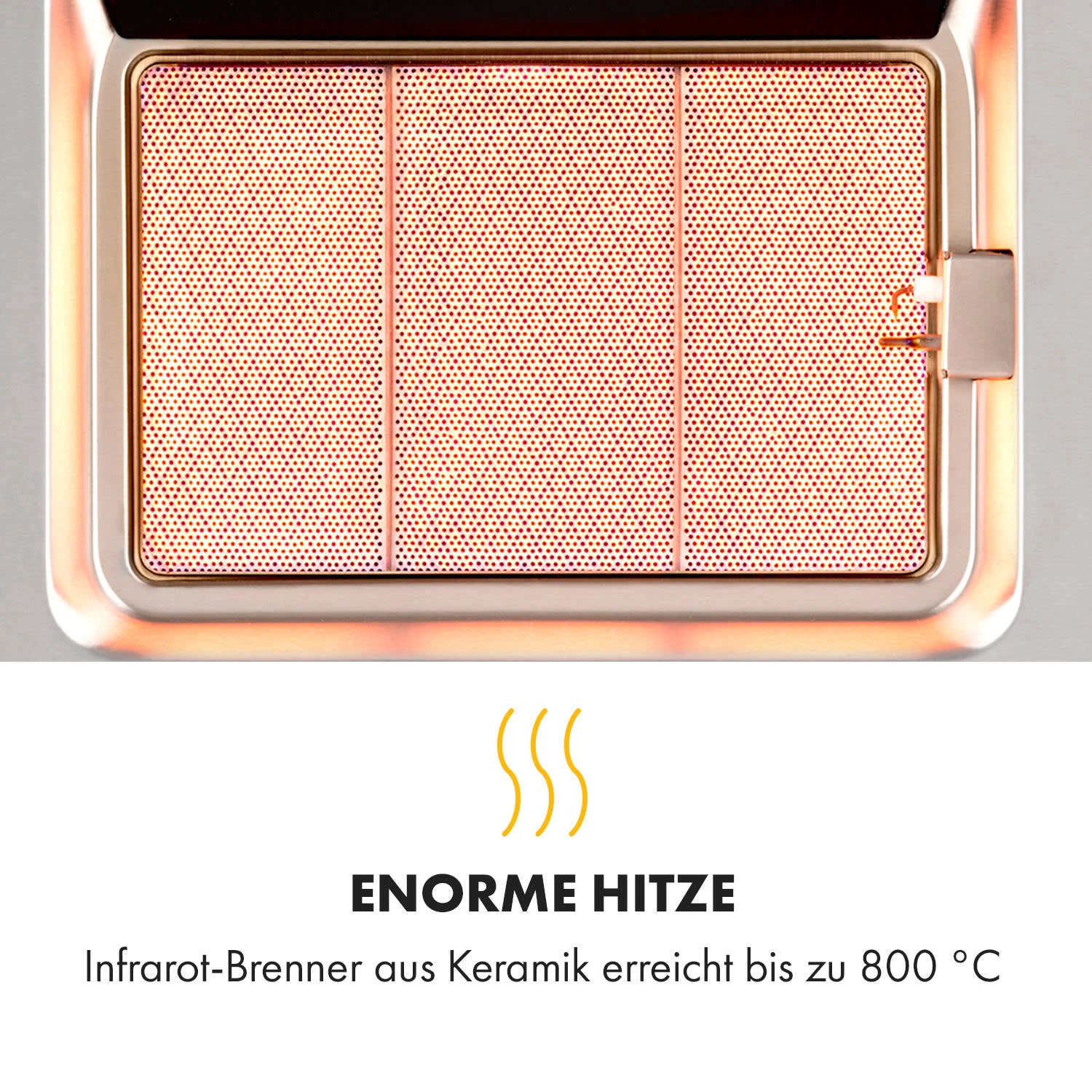 Crossfire Vertikaler Gasgrill 800°C Infrarot-Brenner 12.000 BTU silber Crossfire Vertikaler Gasgrill 800°C Infrarot-Brenner 12.000 BTU Silber -Deutschland Klarstein Verkaufs-Shop 10033288 de 0005 logo