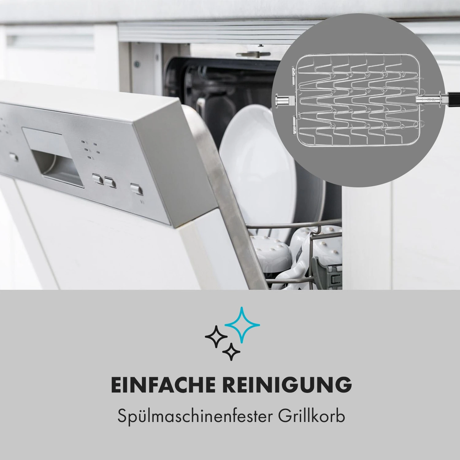 Crossfire Vertikaler Gasgrill 800°C Infrarot-Brenner 12.000 BTU silber Crossfire Vertikaler Gasgrill 800°C Infrarot-Brenner 12.000 BTU Silber -Deutschland Klarstein Verkaufs-Shop 10033288 de 0010 logo