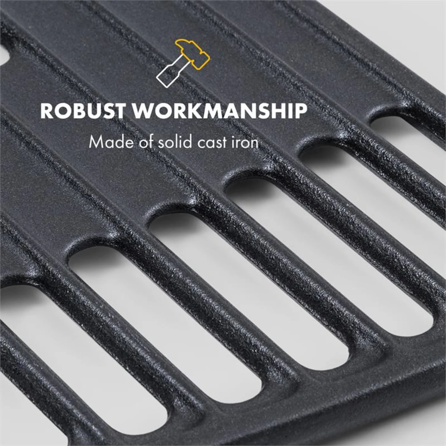 Parforce Grillrost Zubehör Gusseisen schwarz Parforce Grillrost Zubehör Gusseisen Schwarz -Deutschland Klarstein Verkaufs-Shop 10033300 yy 0003 logo Klarstein Parforce Grillrost Zubehoer