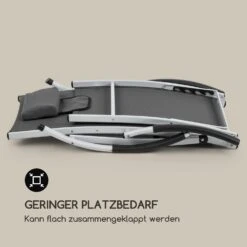 Sun Valley Sonnenliege Zusammenklappbar Kopfkissen Grau -Deutschland Klarstein Verkaufs-Shop 10033308 de 0007 logo