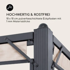 Pantheon Cortina Pavillon Mit Dach 3x4m 4 Seitenteile Beige -Deutschland Klarstein Verkaufs-Shop 10033318 de 0007 logo