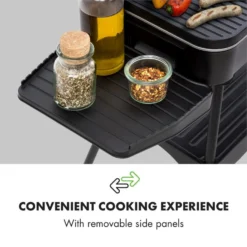 Porterhouse Elektrogrill 2200W Antihaft-Grillfläche Schwarz -Deutschland Klarstein Verkaufs-Shop 10033322 yy 0003 logo Klarstein Porterhouse Elektrogrill 2200W schwarz