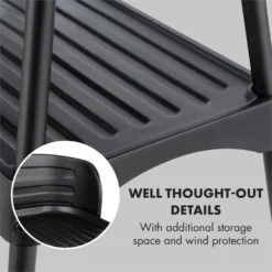 Porterhouse Elektrogrill 2200W Antihaft-Grillfläche Schwarz -Deutschland Klarstein Verkaufs-Shop 10033322 yy 0005 logo Klarstein Porterhouse Elektrogrill 2200W schwarz