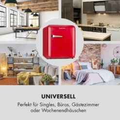 Audrey Mini Retro-Kühlschrank 48l 2 Ebenen -Deutschland Klarstein Verkaufs-Shop 10033345 de 0003 logo