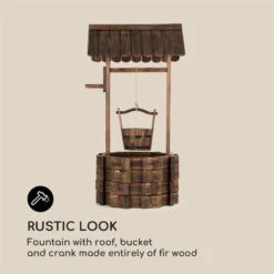 Andernach Zierbrunnen Tannenholz Mit Eimer Drehbare Kurbel 3 Andernach Zierbrunnen Tannenholz Mit Eimer Drehbare Kurbel -Deutschland Klarstein Verkaufs-Shop 10033353 yy 0004 logo Blumfeldt Andernach Zierbrunnen braun
