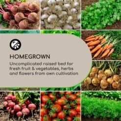 Mammutgrow Hochbeet 76 X 65 X 37 Cm UV- Und Frostschutz Anthrazit -Deutschland Klarstein Verkaufs-Shop 10033360 yy 0003 logo Blumfeldt Mammutgrow Hochbeet anthrazit