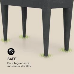 Mammutgrow Hochbeet 76 X 65 X 37 Cm UV- Und Frostschutz Anthrazit -Deutschland Klarstein Verkaufs-Shop 10033360 yy 0007 logo Blumfeldt Mammutgrow Hochbeet anthrazit