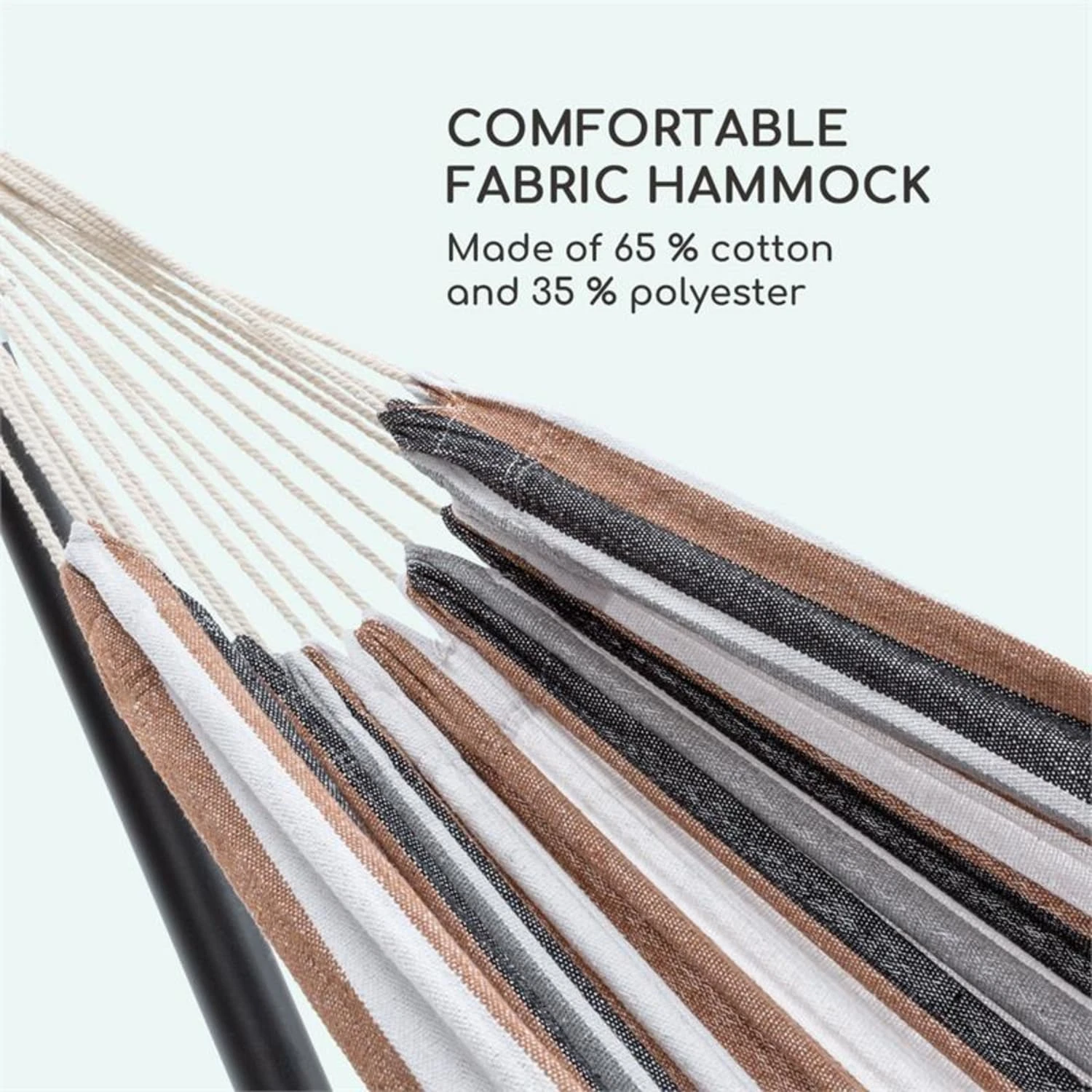 Sri Lanka Swing Hängematte Stahlrahmen 160 kg max. gestreift Sri Lanka Swing Hängematte Stahlrahmen 160 Kg Max. Gestreift -Deutschland Klarstein Verkaufs-Shop 10033371 yy 0006 logo Blumfeldt Sri Lanka Swing Haengematte gestreift