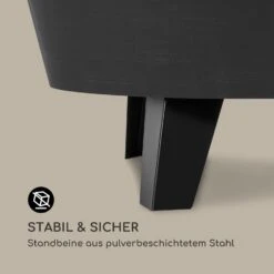 Nolana 2-in-1-Feuerschale Ø73cm Funkenschutz Ø64cm Grill Stahl Schwarz -Deutschland Klarstein Verkaufs-Shop 10033383 de 0006 logo