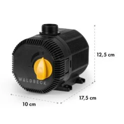 Nemesis T35 Teichpumpe 35W Leistung 2 M Förderhöhe 2300l/h Durchsatz -Deutschland Klarstein Verkaufs-Shop 10033390 yy 0008 logo Waldbeck Nemesis T35 Teichpumpe 35W