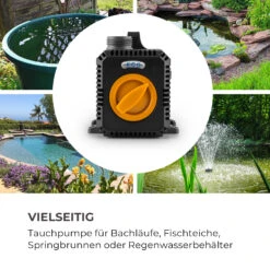 Lagoon 3600 Teichpumpe 3.600 L/h EcoSave: 20 Watt 2,8 Meter Förderhöhe -Deutschland Klarstein Verkaufs-Shop 10033391 de 0006 logo
