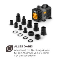 Lagoon 3600 Teichpumpe 3.600 L/h EcoSave: 20 Watt 2,8 Meter Förderhöhe -Deutschland Klarstein Verkaufs-Shop 10033391 de 0007 logo