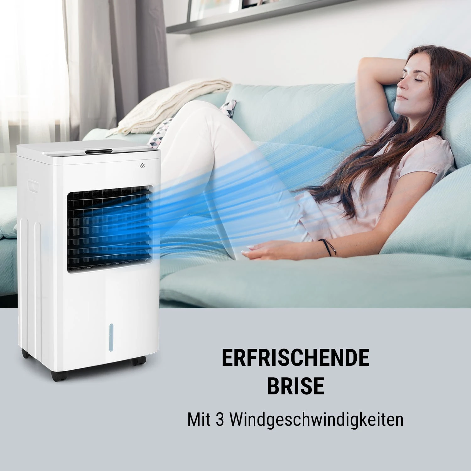 Freeze Me 3-in-1 Luftkühler 75W 400m³/h 8 Ltr Fernbedienung mobil Freeze Me 3-in-1 Luftkühler 75W 400m³/h 8 Ltr Fernbedienung Mobil -Deutschland Klarstein Verkaufs-Shop 10033432 de 0006 logo