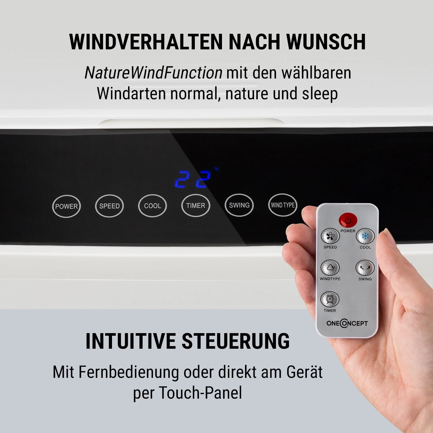 Freeze Me 3-in-1 Luftkühler 75W 400m³/h 8 Ltr Fernbedienung mobil Freeze Me 3-in-1 Luftkühler 75W 400m³/h 8 Ltr Fernbedienung Mobil -Deutschland Klarstein Verkaufs-Shop 10033432 de 0009 logo