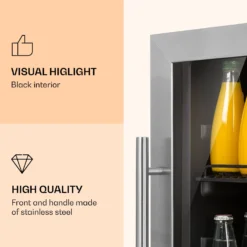 Beersafe 5XL Kühlschrank 148 Liter 3 Böden Panoramaglastür Edelstahl 2 Beersafe 5XL Kühlschrank 148 Liter 3 Böden Panoramaglastür Edelstahl -Deutschland Klarstein Verkaufs-Shop 10033435 uk 0003 logo