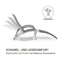 Beverly Wood Sonnenliege Schaukelstuhl Aluminium Grau 2 Beverly Wood Sonnenliege Schaukelstuhl Aluminium Grau -Deutschland Klarstein Verkaufs-Shop 10033454 de 0003 logo
