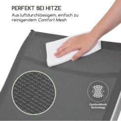 Beverly Wood Sonnenliege Schaukelstuhl Aluminium Grau 3 Beverly Wood Sonnenliege Schaukelstuhl Aluminium Grau -Deutschland Klarstein Verkaufs-Shop 10033454 de 0004 logo