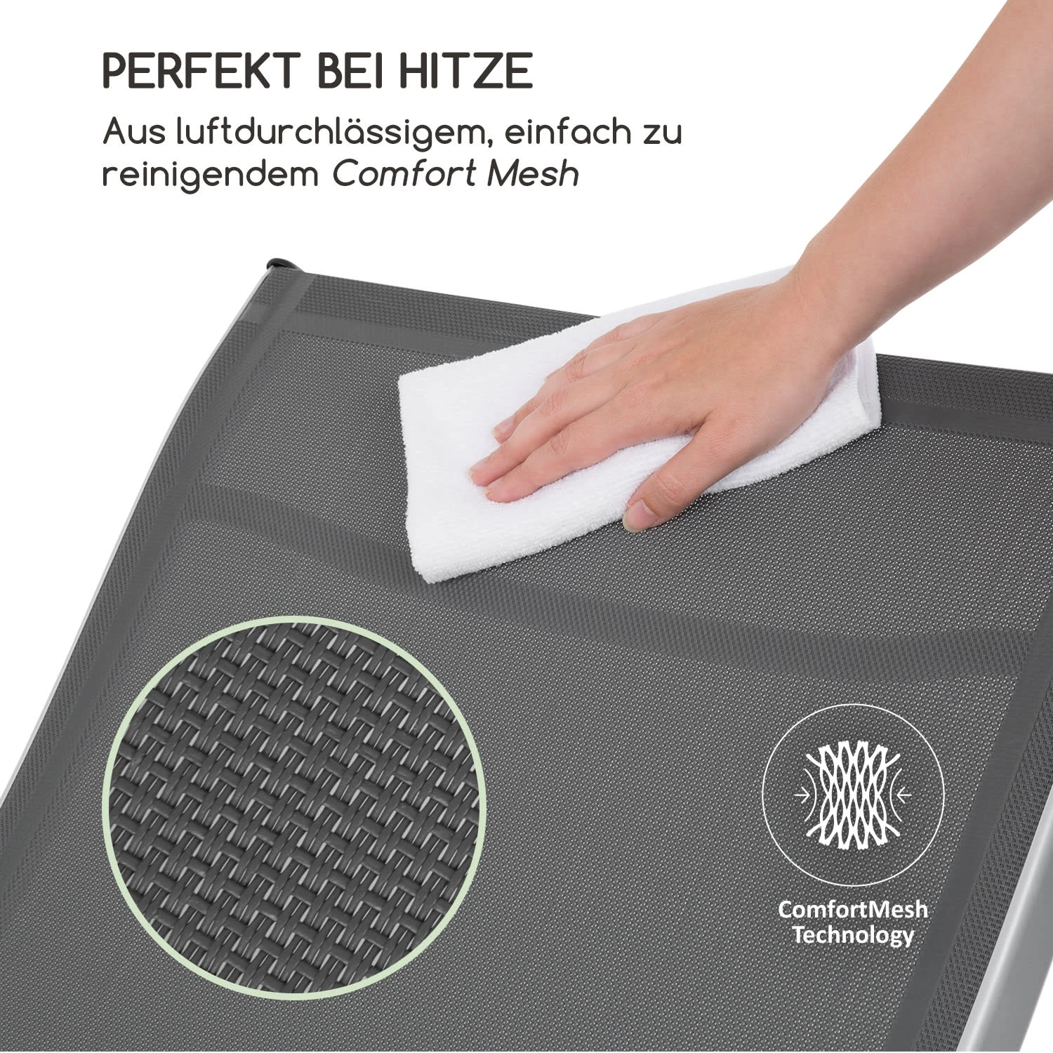 Beverly Wood Sonnenliege Schaukelstuhl Aluminium grau Beverly Wood Sonnenliege Schaukelstuhl Aluminium Grau -Deutschland Klarstein Verkaufs-Shop 10033454 de 0004 logo