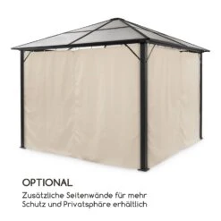 Pantheon Solid Sky Pavillon Mit Dach 3x3m Polycarbonat Aluminium -Deutschland Klarstein Verkaufs-Shop 10033455 de 0003 logo
