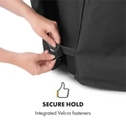 Beef Brisket Wetterschutzhaube Oxford Canvas Schwarz 2 Beef Brisket Wetterschutzhaube Oxford Canvas Schwarz -Deutschland Klarstein Verkaufs-Shop 10033461 yy 0004 logo Fabric cover for OGA032