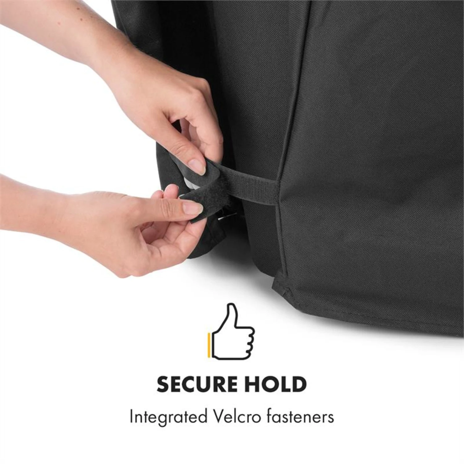 Beef Brisket Wetterschutzhaube Oxford Canvas schwarz Beef Brisket Wetterschutzhaube Oxford Canvas Schwarz -Deutschland Klarstein Verkaufs-Shop 10033461 yy 0004 logo Fabric cover for OGA032