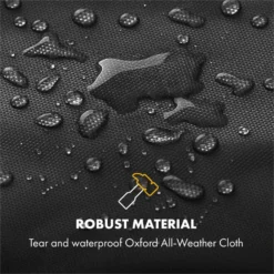 Beef Brisket Wetterschutzhaube Oxford Canvas Schwarz 3 Beef Brisket Wetterschutzhaube Oxford Canvas Schwarz -Deutschland Klarstein Verkaufs-Shop 10033461 yy 0005 logo Fabric cover for OGA032