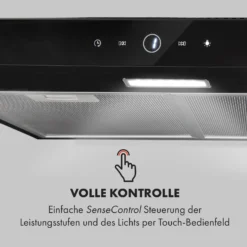 Contempo Neo Unterbau-Abzugshaube 60cm 175m³/h Edelstahl LED Acryl -Deutschland Klarstein Verkaufs-Shop 10033471 de 0008 logo