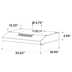 Contempo Neo Unterbau-Abzugshaube 60cm 175m³/h Edelstahl LED Acryl -Deutschland Klarstein Verkaufs-Shop 10033471 uk 0009 logo