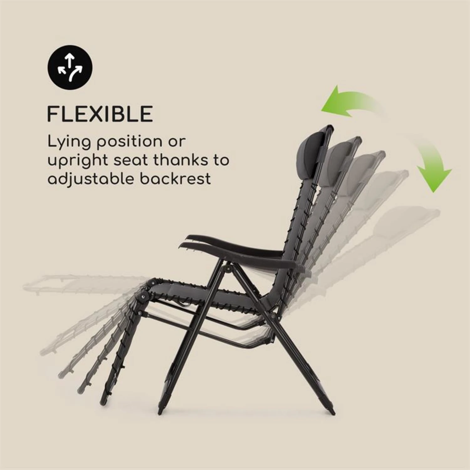 California Dreaming Sonnenliege, Polsterung, Stahlrahmen, grau California Dreaming Sonnenliege, Polsterung, Stahlrahmen, Grau -Deutschland Klarstein Verkaufs-Shop 10033475 yy 0005 logo Blumfeldt California Dreaming Sonnenliege grau