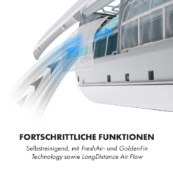 Windwaker Split-Klimaanlage 9.000 BTU/2,7 KW Luftdurchsatz 600m³/h -Deutschland Klarstein Verkaufs-Shop 10033482 de 0004 logo