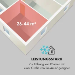 Windwaker Split-Klimaanlage 9.000 BTU/2,7 KW Luftdurchsatz 600m³/h -Deutschland Klarstein Verkaufs-Shop 10033482 de 0005 logo