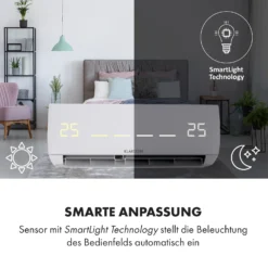 Windwaker Split-Klimaanlage 9.000 BTU/2,7 KW Luftdurchsatz 600m³/h -Deutschland Klarstein Verkaufs-Shop 10033482 de 0006 logo