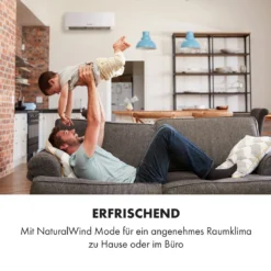 Windwaker Split-Klimaanlage 9.000 BTU/2,7 KW Luftdurchsatz 600m³/h -Deutschland Klarstein Verkaufs-Shop 10033482 de 0007 logo