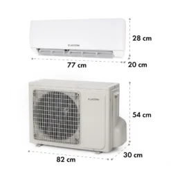 Windwaker Split-Klimaanlage 9.000 BTU/2,7 KW Luftdurchsatz 600m³/h -Deutschland Klarstein Verkaufs-Shop 10033482 yy 0009 logo