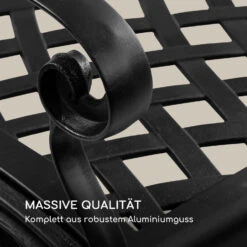 Pozzilli BL Gartenbank Aluminiumguss Witterungsbeständig Schwarz 2 Pozzilli BL Gartenbank Aluminiumguss Witterungsbeständig Schwarz -Deutschland Klarstein Verkaufs-Shop 10033486 de 0003 logo