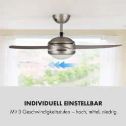 El Paso 2-in-1 Ventilator & Deckenlampe Ø132 Cm 10.344 M³/h 49 DB -Deutschland Klarstein Verkaufs-Shop 10033494 de 0005 logo