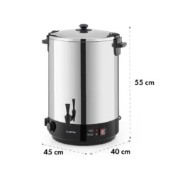 KonfiStar 40 Einkochautomat Getränkespender 2500W 40L Edelstahl -Deutschland Klarstein Verkaufs-Shop 10033524 yy 0010 logo Food Preserver 40L