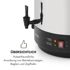 KonfiStar 50 Einkochautomat Getränkespender 2500W 50L Edelstahl -Deutschland Klarstein Verkaufs-Shop 10033525 de 0006 logo