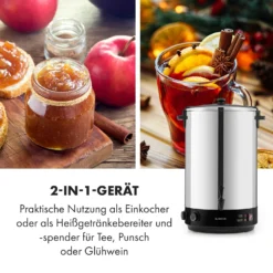 KonfiStar 50 Einkochautomat Getränkespender 2500W 50L Edelstahl -Deutschland Klarstein Verkaufs-Shop 10033525 de 0007 logo