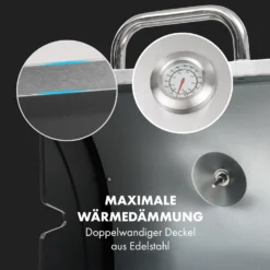 Gazooka 2.0T Gas BBQ Grill 2x3kW Brenner Edelstahl -Deutschland Klarstein Verkaufs-Shop 10033532 de 0007 logo