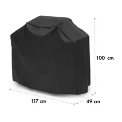 Gazooka 2.0T Wetterschutzhaube 600D Canvas 30/70% PE/PVC Schwarz -Deutschland Klarstein Verkaufs-Shop 10033535 yy 0006 logo Klarstein Gazooka Wetterschutzhaube schwarz