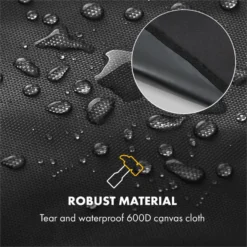 Gazooka 3.0T Wetterschutzhaube 600D Canvas 30/70% PE/PVC Schwarz -Deutschland Klarstein Verkaufs-Shop 10033536 yy 0005 logo Klarstein Gazooka 3 0T Wetterschutzhaube schwarz