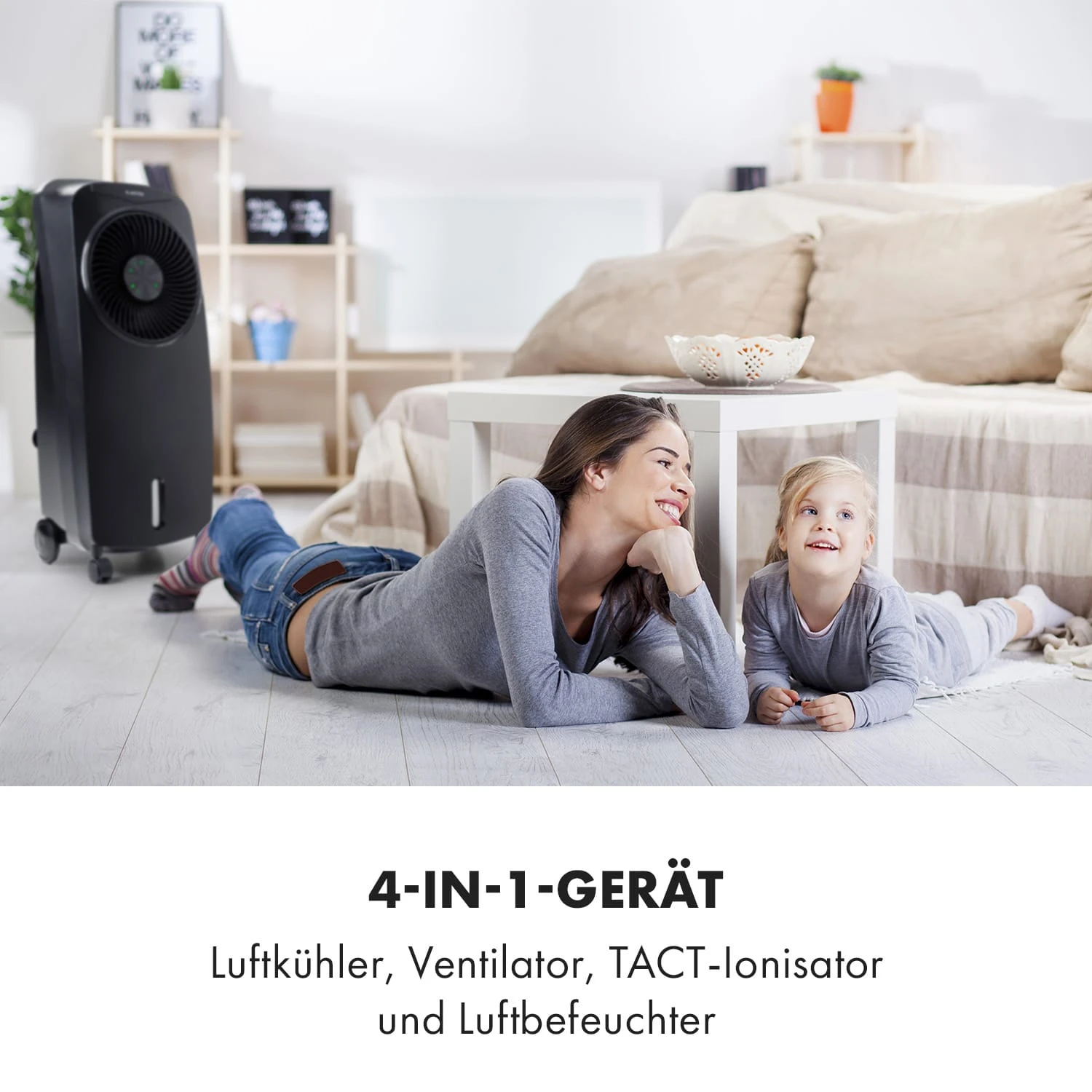 Rotator 4-in-1 Luftkühler 396 m³/h 110W 7 Ltr 360° Fernbedienung mobil Rotator 4-in-1 Luftkühler 396 M³/h 110W 7 Ltr 360° Fernbedienung Mobil -Deutschland Klarstein Verkaufs-Shop 10033542 de 0002 logo