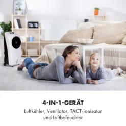 Rotator 4-in-1 Luftkühler 396 M³/h 110W 7 Ltr 360° Fernbedienung Mobil 2 Rotator 4-in-1 Luftkühler 396 M³/h 110W 7 Ltr 360° Fernbedienung Mobil -Deutschland Klarstein Verkaufs-Shop 10033547 de 0003 logo