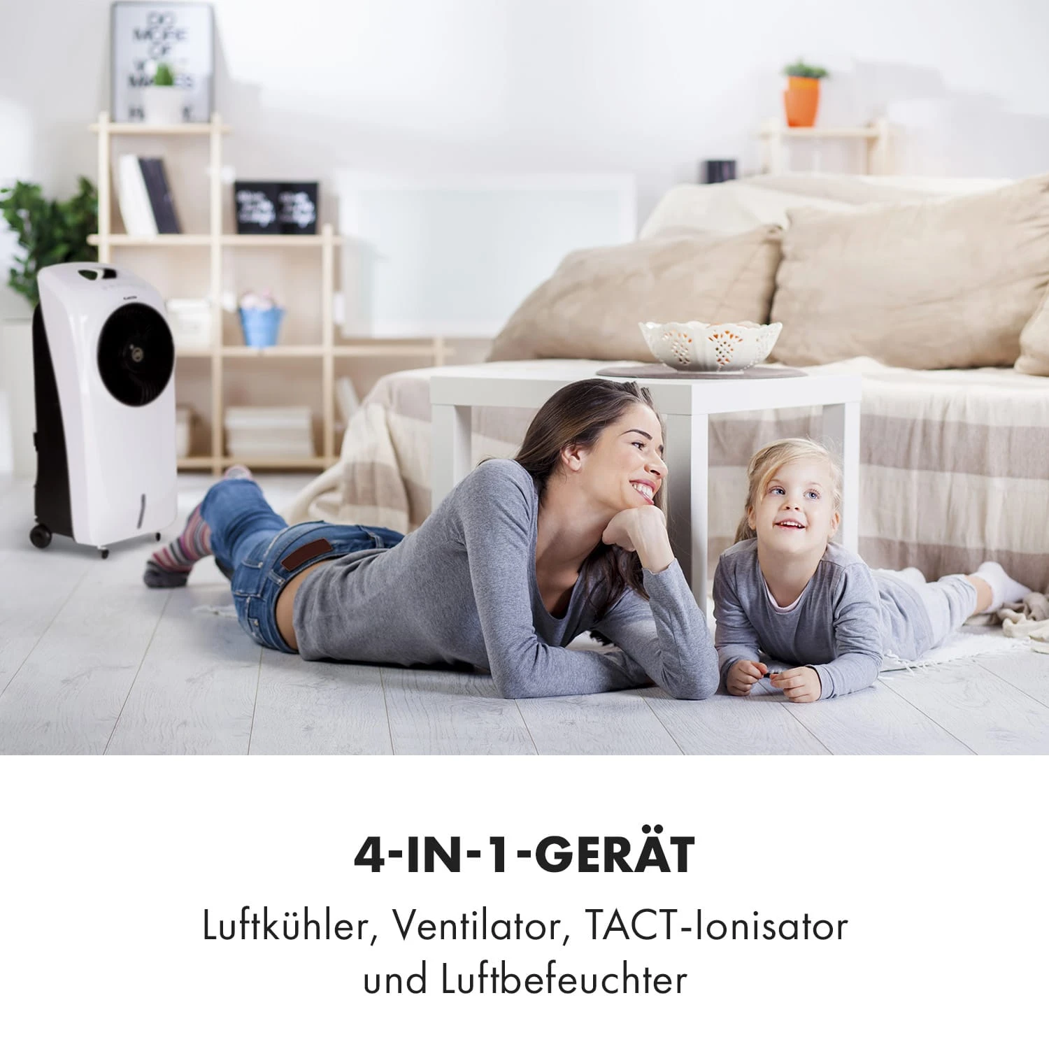 Rotator 4-in-1 Luftkühler 396 m³/h 110W 7 Ltr 360° Fernbedienung mobil Rotator 4-in-1 Luftkühler 396 M³/h 110W 7 Ltr 360° Fernbedienung Mobil -Deutschland Klarstein Verkaufs-Shop 10033547 de 0003 logo