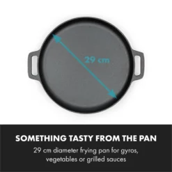 Tomahawk 3.1 S Brat & Back-Set Pfanne Pizzastein Ø29 Cm -Deutschland Klarstein Verkaufs-Shop 10033568 yy 0004 logo Klarstein Tomahawk Brat and Back Set