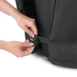 Tomahawk 3.1 S Wetterschutzhaube 300D Canvas 30/70% PE/PVC Schwarz -Deutschland Klarstein Verkaufs-Shop 10033569 yy 0004 detail Klarstein Tomahawk S Wetterschutzhaube schwarz