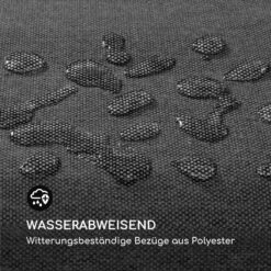 Tahiti Hollywoodschaukel Sonnendach 110cm 2-Sitzer Massivholz Grau -Deutschland Klarstein Verkaufs-Shop 10033575 de 0007 logo